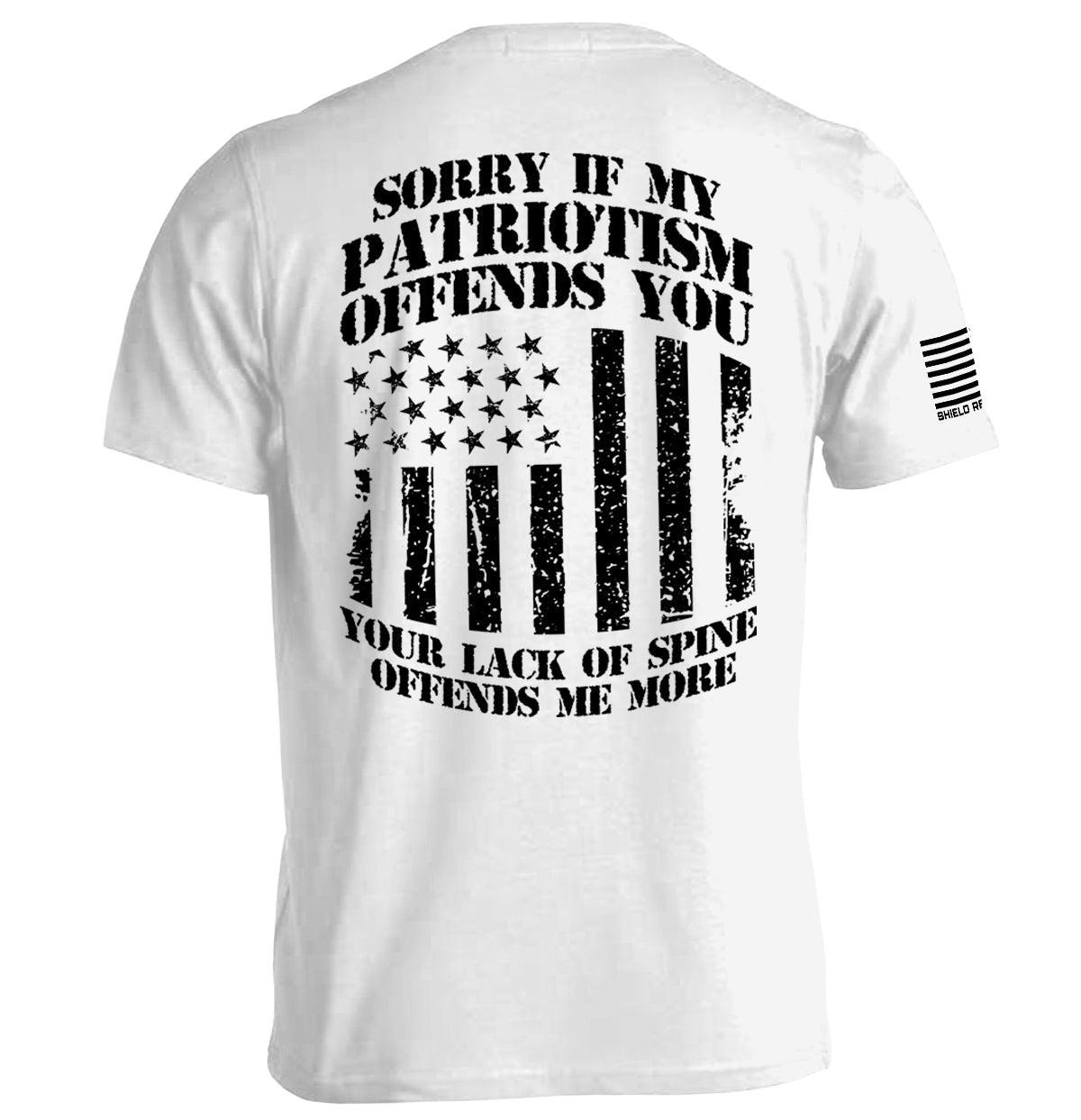 Entschuldigung, wenn mein Patriotismus beleidigt