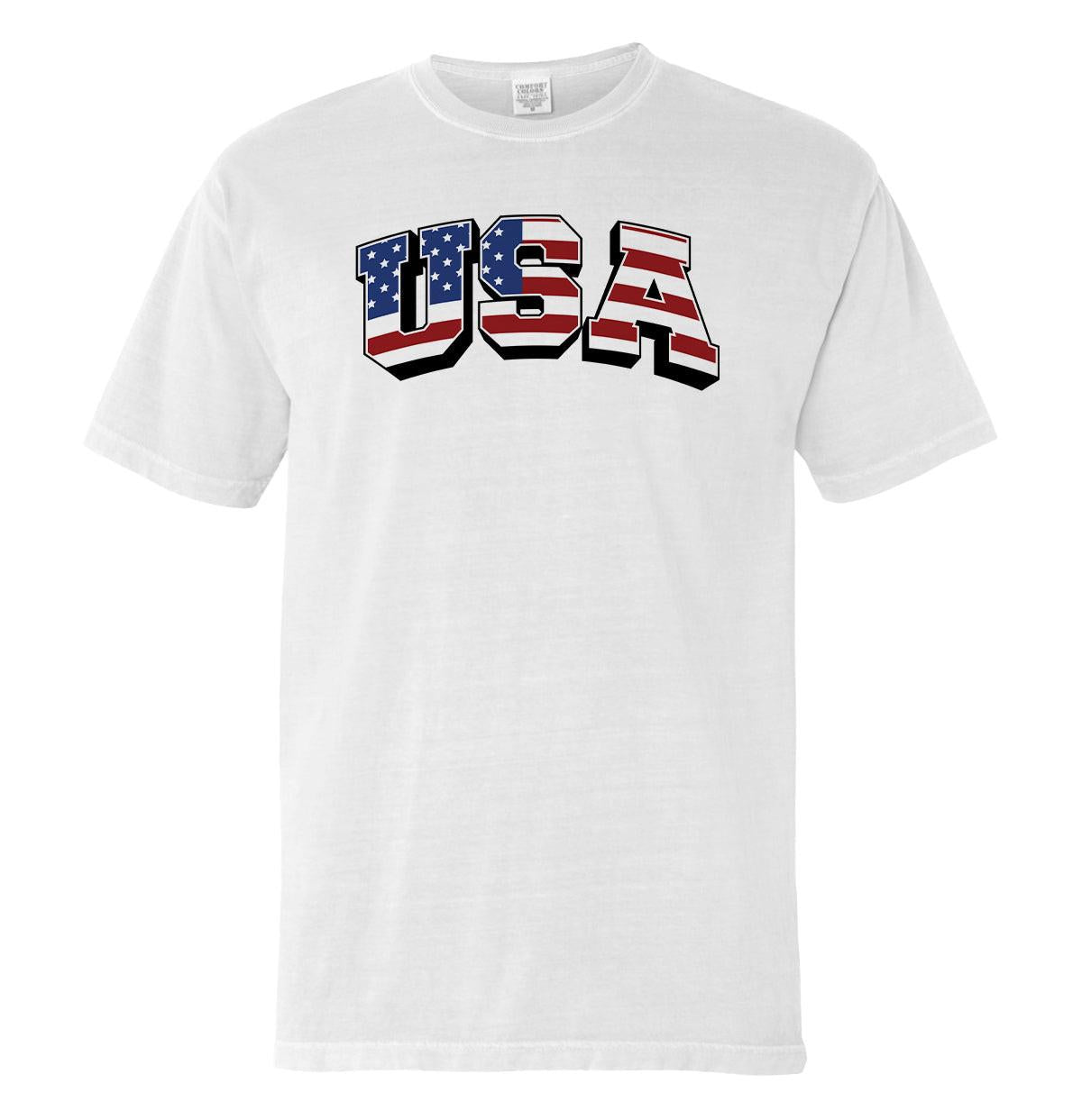 USA Flag Beschriftung (Vorderseite)