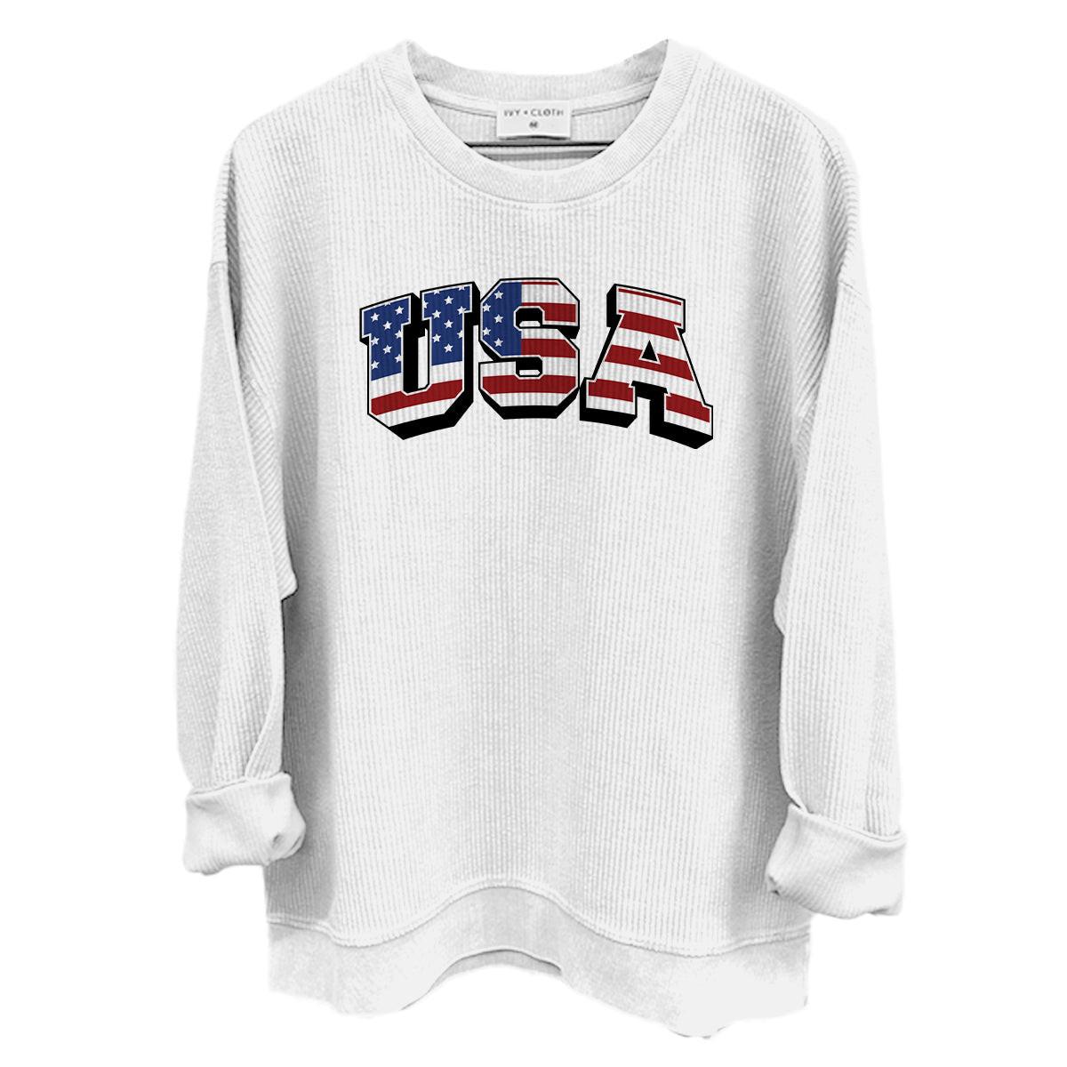 USA Flag Beschriftung (Vorderseite)