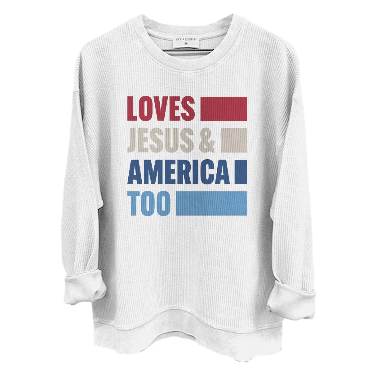 Liebt Jesus & Amerika Zu Dreist (Vorderseite)