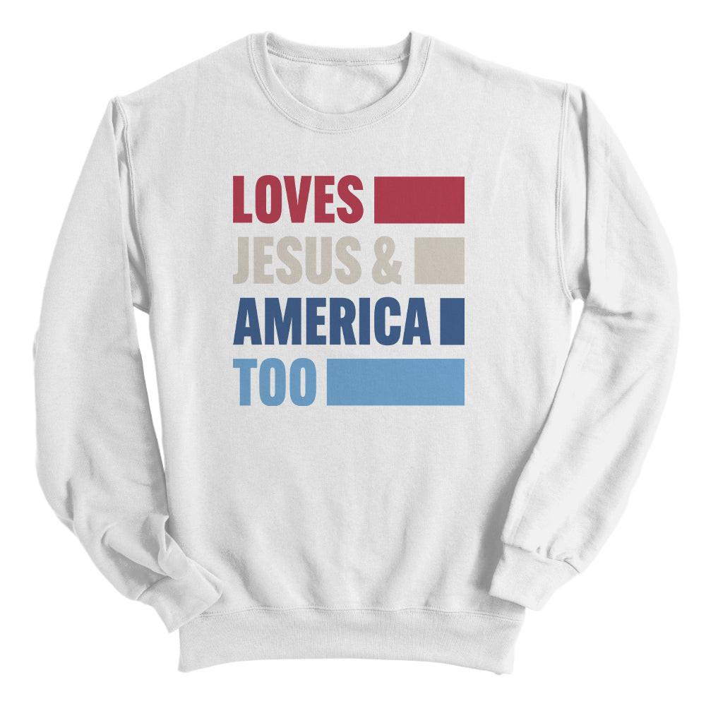 Liebt Jesus & Amerika Zu Dreist (Vorderseite)