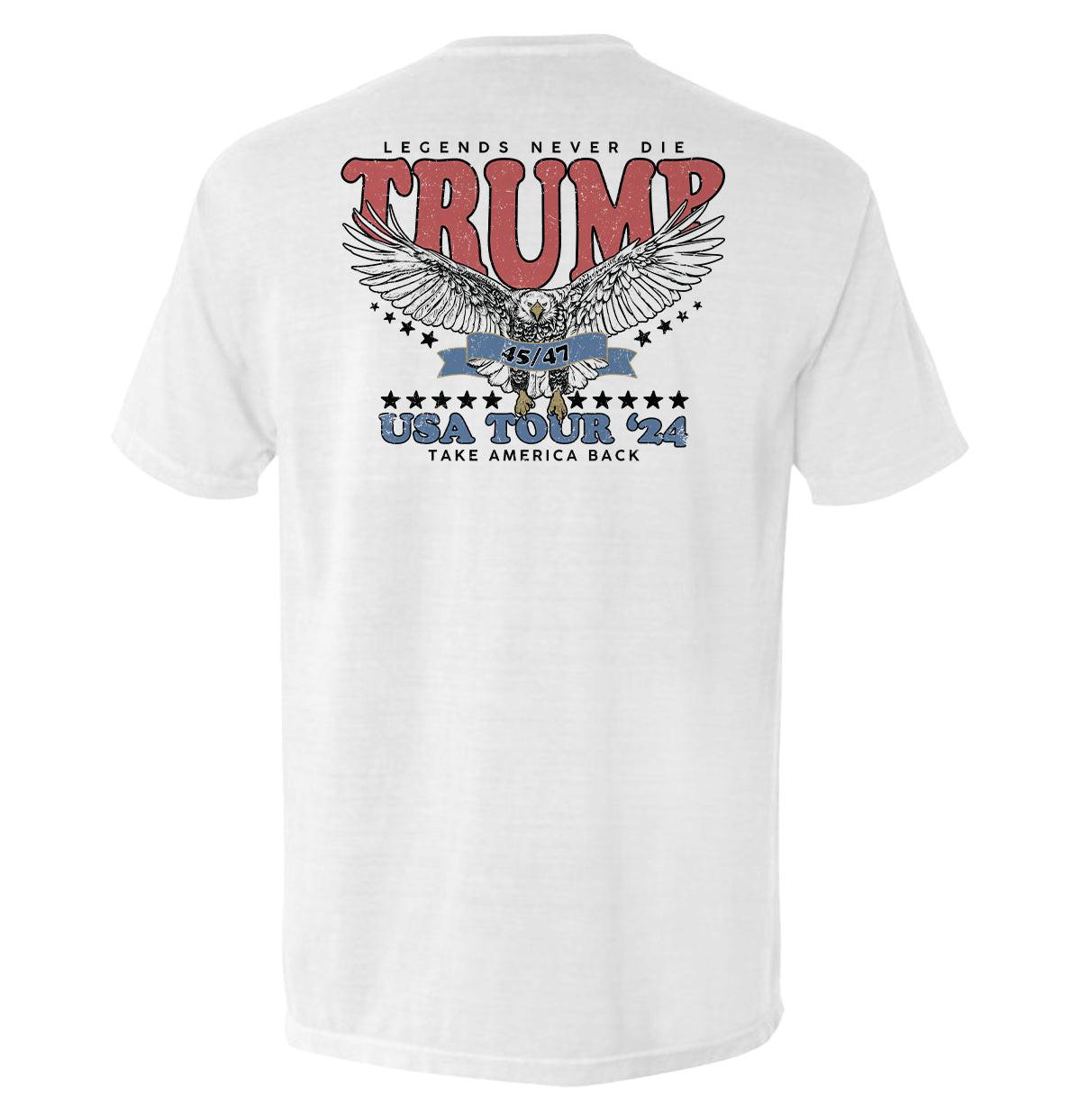 Legenden sterben nie – Trump USA Tour 2024