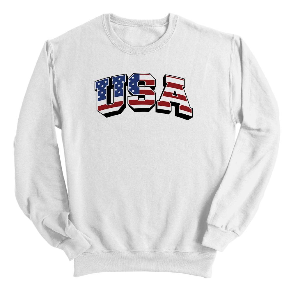 USA Flag Beschriftung (Vorderseite)
