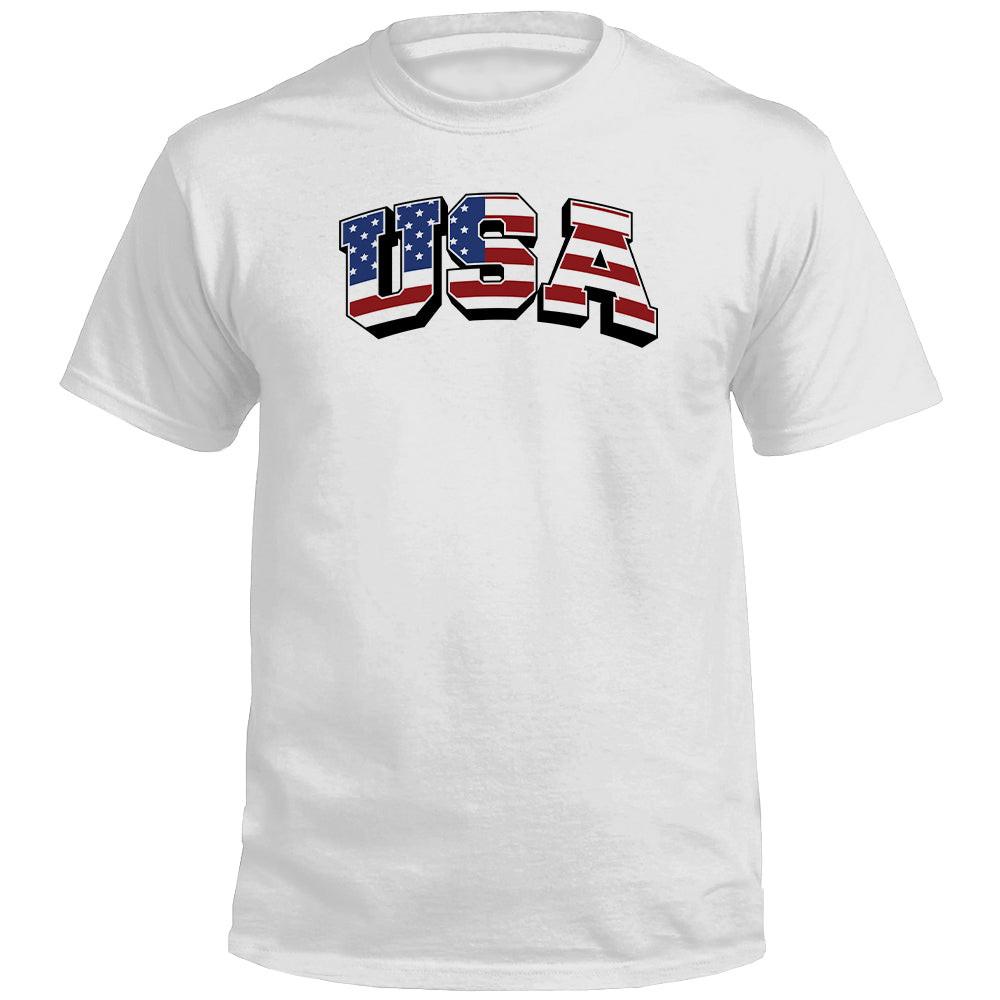 USA Flag Beschriftung (Vorderseite)