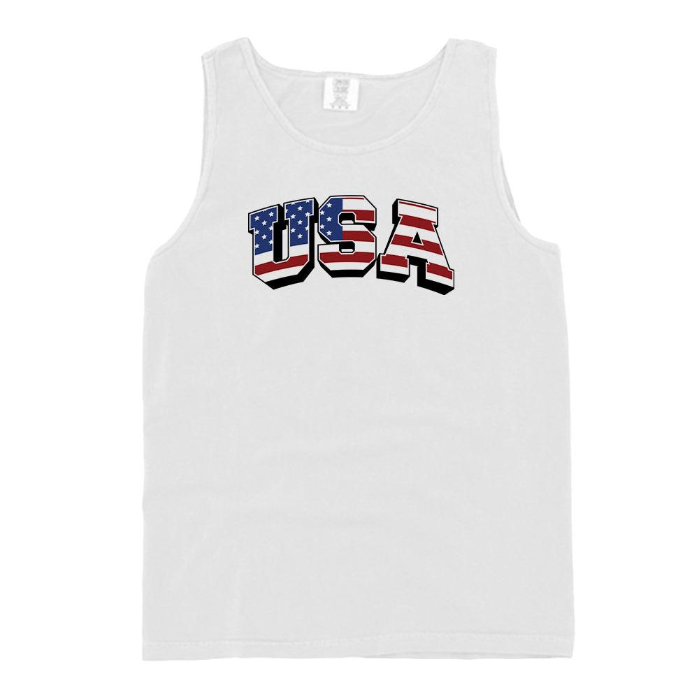 USA Flag Beschriftung (Vorderseite)
