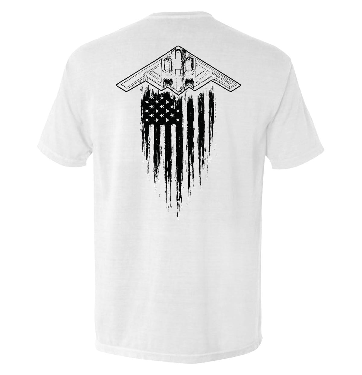 B2-Tarnkappenbomber-Flagge