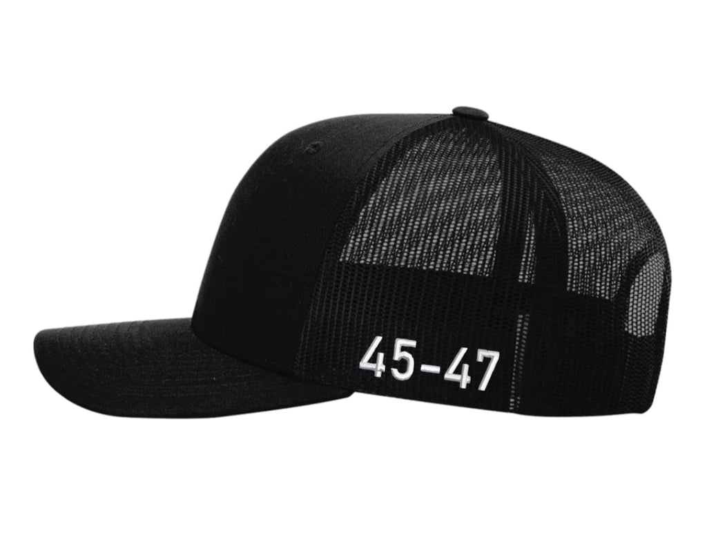 TRUCKER - Golf von AMERIKA Schwarze Mütze