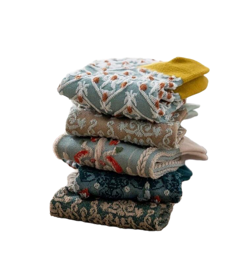 Entzückende Damensocken, 5 Paar