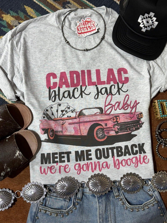 Cadillac Black Jack Grafik-T-Shirt