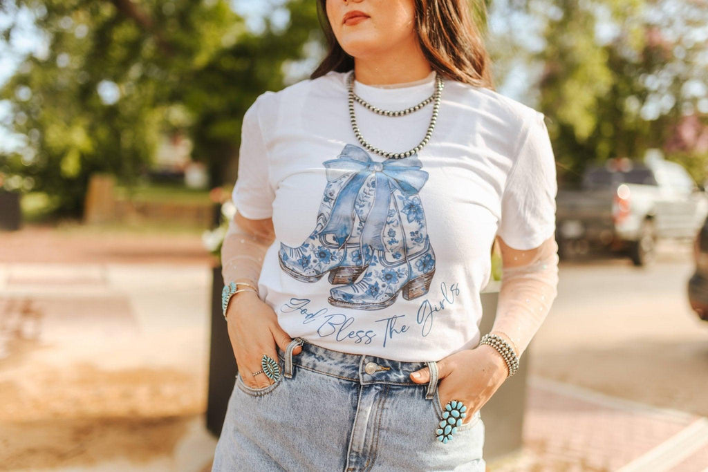 God Bless The Girls Graphic Tee