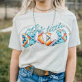 Just a Little Wild Aztec Graphic T-shirt