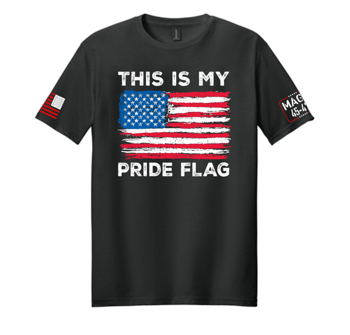 Regenbogenflaggen-T-Shirt