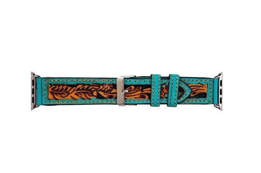 Flora Falls handgefertigtes Lederarmband