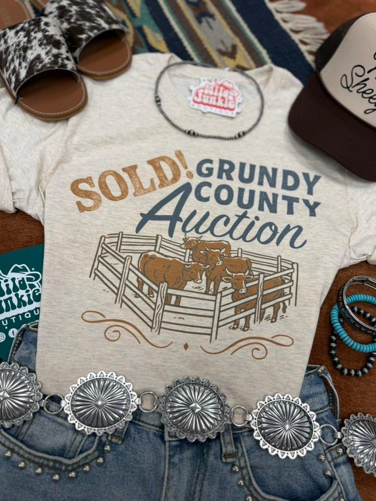 Sold! Grundy County Auction Graphic Tee