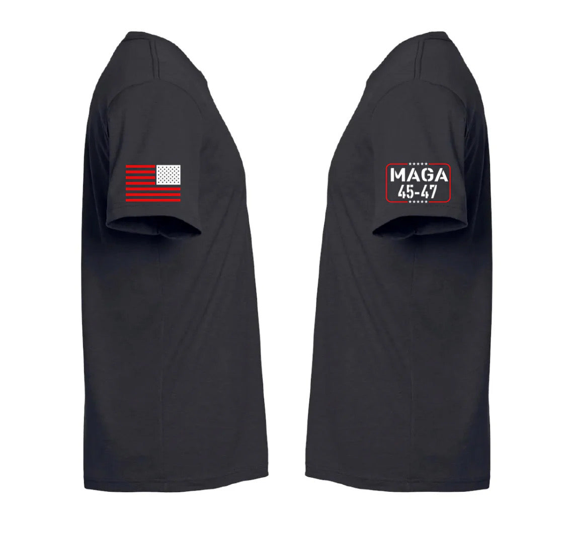 FAFO Amerikanische Flaggen-T-Shirt