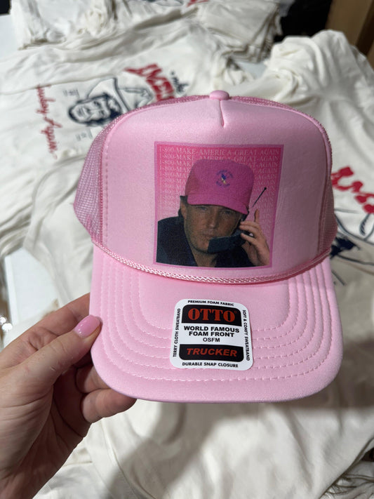 Trump Hotline Trucker Cap
