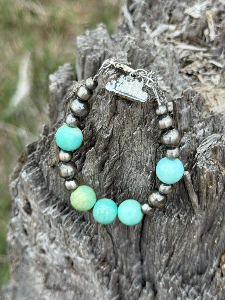 Turquoise Trailblazer Beaded Bracelet